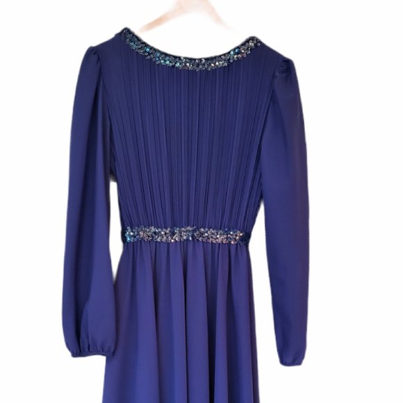 Boston Maid Dresses & Skirts - Vintage Cocktail Dress - Purple Sequins - Size 10